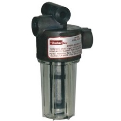 IN-LINE FUEL FILTER WITH 250 MICRON