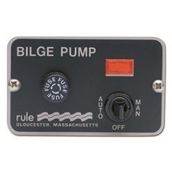 DELUXE PANEL RULE SWITCH 12 VDC