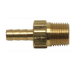 PIPE TO HOSE ADAPTER 1/4IN HOSE TO 1/4IN