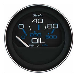 CORAL 2IN OIL PRESSURE GAUGE 80PSI
