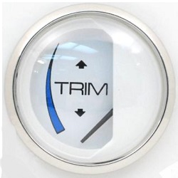 CHESAPEAKE WHITE SS 2IN TRIM GAUGE