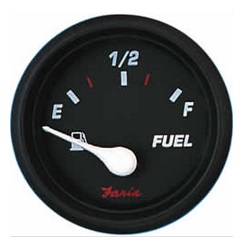 PROFESSIONAL RED 2IN FUEL LEVEL GAUGE
