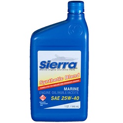 SYNTHETIC BLEND MERCURY STERNDRIVE OIL