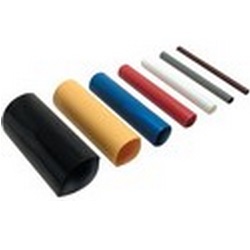 3/16IN RED SHRINK TUBE 6IN LENGTH