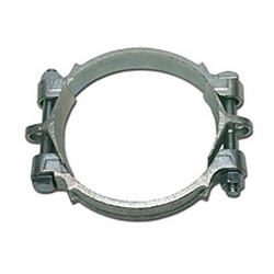 DOUBLE BOLT CLAMP MALLEABLE 13-3/16IN
