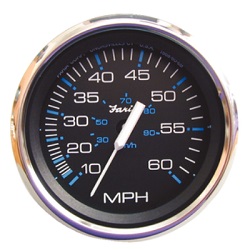 CHESAPEAKE BLACK SS 4IN SPEEDOMETERS