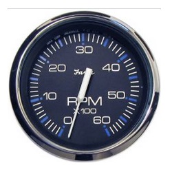 CHESAPEAKE BLACK SS 4IN TACHOMETERS