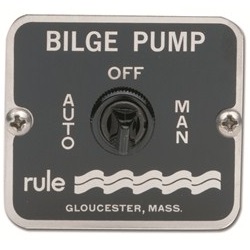 STD PANEL BLG RULE SWITCH 12, 24, 34 VDC