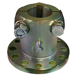 SPLIT HUB FLANGE 4IN X 1IN BORE 2IN