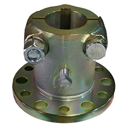 SPLIT HUB FLANGE 4IN X 1-1/2IN BORE 2IN