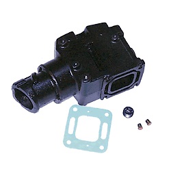 ELBOW ASSEMBLY EXHAUST SALTWATER APPLIC