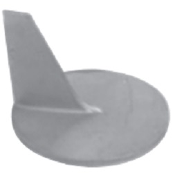 CM-46399 CUTDOWN SKEG ZINC