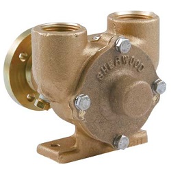 PUMP RUBBER IMPELLER BRASS - CRUSADER