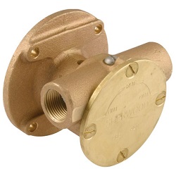 PUMP RUBBER IMPELLER BRASS - PERKINS