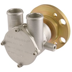 PUMP RUBBER IMPELLER BRASS - VOLVO