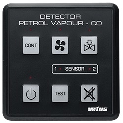 PETROL FUME DETECTOR 12/24V INCL.