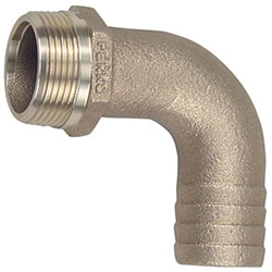PIPE TO HOSE ADAPTER 2-1/2IN 90 DEGREE